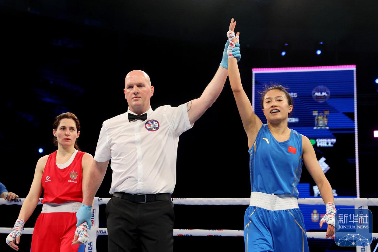 拳击项目冠军产生，选手风采赢得观众掌声的简单介绍