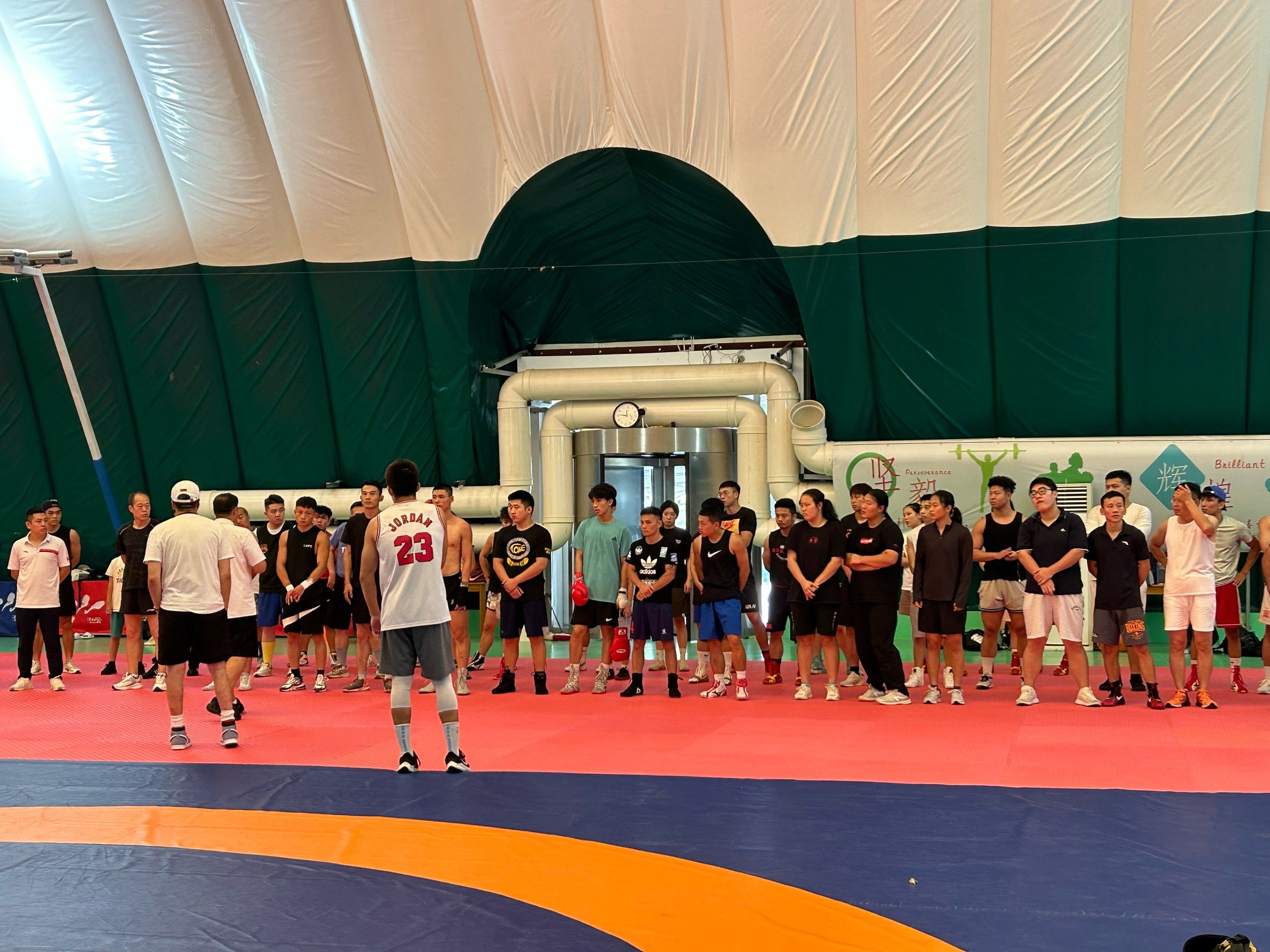 拳击项目冠军产生，选手风采赢得观众掌声的简单介绍